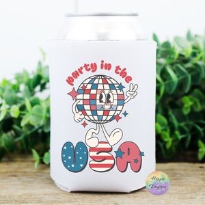 Party In The USA 🇺🇸 Can Cooler Koozie